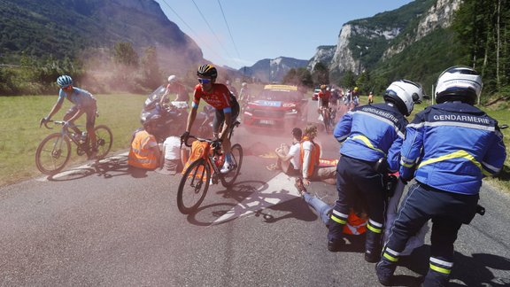 Tour de France protestētāji