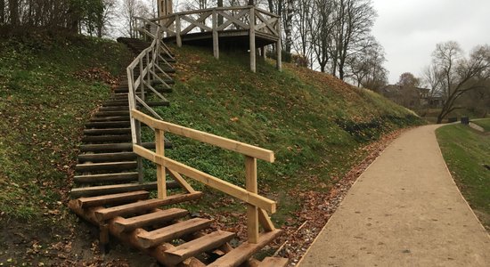 Skrundā atklāta jauna pastaigu taka