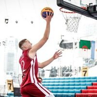 Vieni no favorītiem Latvijas 3x3 basketbolisti Pasaules U-23 kausā zaudē svarīgā un principiālā cīņā