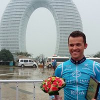 'Rietumu banka – Rīga' riteņbraucējs Liepiņš izcīna otro vietu 'Tour of Taihu Lake' posmā