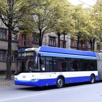 Предприятие Rīgas satiksme заложило два троллейбуса