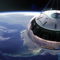 Foto: Kā izskatās 'Space Perspective' kapsulā, ar kuru atpūtnieki var doties stratosfērā