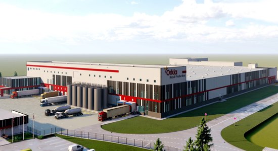В Адажи началось строительство крупнейшего в регионе производства Orkla