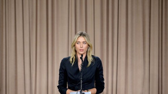 Maria Sharapova News Conference