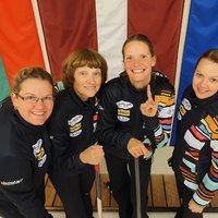 NICOLL/Regžas komanda izcīna 'Riga International Curling Challenge' titulu