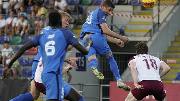 Futbols, UEFA Konferences līga: RFS - Linfield - 6