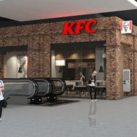 ФОТО: В рижском центре Akropole откроется новый фастфуд KFC