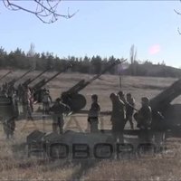 Video: Donas kazaku artilērija apšauda Ukrainas armiju