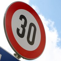В Тихом центре Риги введут ограничение скорости до 30 км/ч