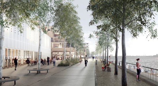 Инвестиции из ОАЭ: в рамках проекта Riga Waterfont планируется построить жилье для 30 000 жителей на Андрейсале