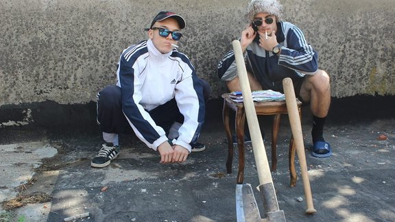 Squatting Slavs - 14