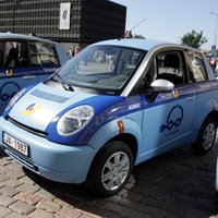 Rīgas satiksme арендовало каждый электромобиль за 480 латов в месяц