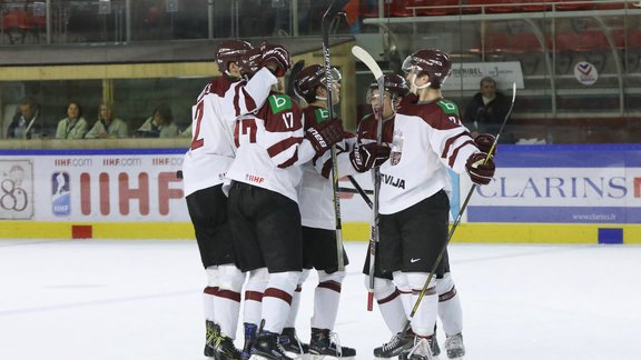 Hokejs, pasaules čempionāta: Latvijas U20 izlase - Ungārija - 16