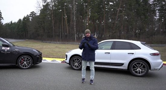 Video: Zirgspēku turnīrs starp 'Porsche Macan' un 'Maserati Grecale'