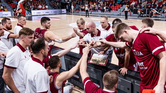 Basketbols, Eurobasket 2025 kvalifikācija: Beļģija - Latvija