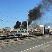 Пожар в ТЦ Domina Shopping: посетители и персонал магазинов были эвакуированы