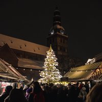 Rīgā sācies Ziemassvētku gaidīšanas laiks