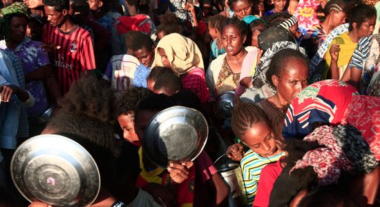 Etiopijas Tigrai reģiona spēki apšaudījuši ar raķetēm Eritrejas galvaspilsētu