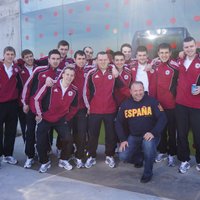 Сборная Латвии забила испанцам гол престижа