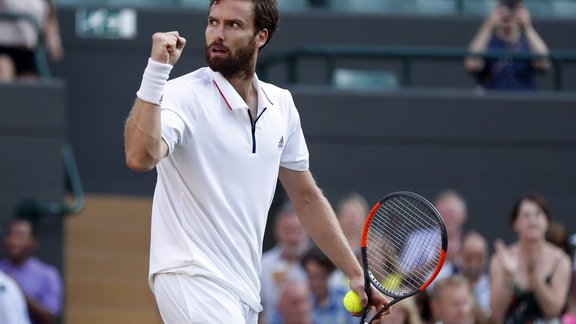 Teniss, Vimbldonas čempionāts: Ernests Gulbis - Aleksandrs Zverevs - 8