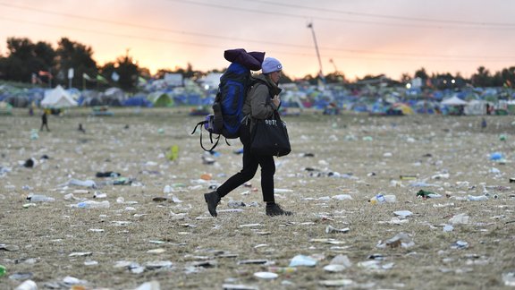 Teritorija pēc Glastonberijas festivāla - 15