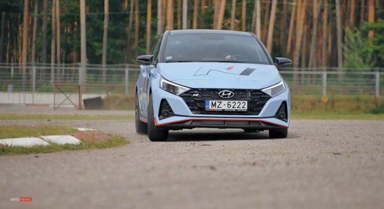 Hyundai i20 N: корейская пуля выходит на дороги Латвии (ВИДЕО)