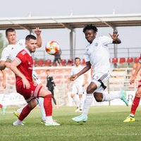FK 'Liepāja' ar graujošu uzvaru Ziemeļmaķedonijas svelmē sasniedz Konferences līgas otro kārtu