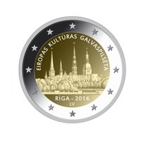 Pirmā īpašā dizaina 2 eiro monēta būs veltīta Rīgai