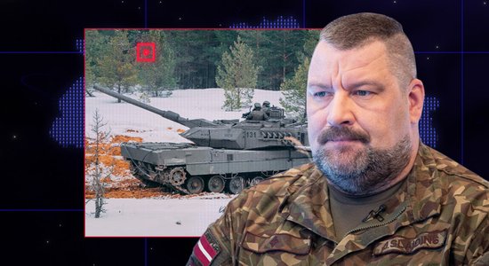 Slaidiņš: 'Leopard' veidoja tā, lai viens pats tiktu galā ar septiņiem Krievijas tankiem