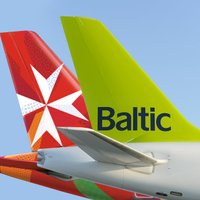 airBaltic начнет совместное использование рейсов с Air Malta