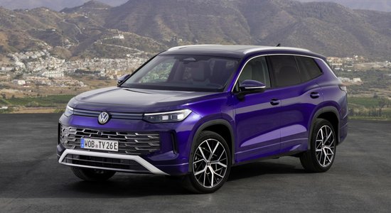 VW jaunais "Tayron" apvidnieks – starp "Tigaun" un "Touareg"