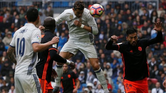 Real Madrid v Valencia, Cristiano Ronaldo 