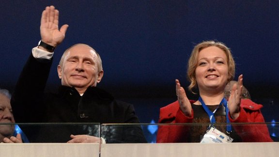 Vladimir Putin and Irina Skvortsova