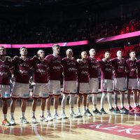 Latvijas basketbola izlase pārbaudes spēlē tiekas ar Dominikānu