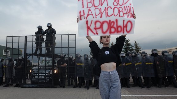 Minska protesti Baltkrievija 