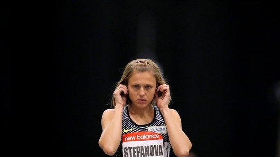 Russian whistleblower and runner Yulia Stepanova