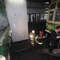 В метрополитене Сеула столкнулись два поезда