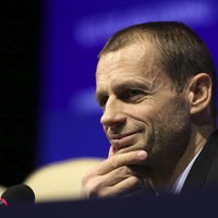 UEFA prezidents Čeferins: futbolam Latvijā nepieciešams lielāks atbalsts
