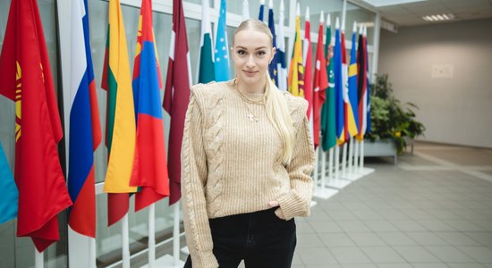 Paula Pūpola studē IT, lai iedvesmotu cilvēkus vairāk sportot