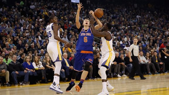 Basketbols, NBA spēle: Knicks - Warriors - 1