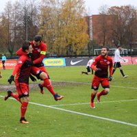 Jūrmalas 'Spartaks' futbolisti atkārtoti kļūst par Latvijas čempioniem