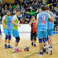 'Credit24' volejbola meistarlīgas līderu divcīņā Jēkabpils 'Lūši' piekāpjas 'Saaremaa'