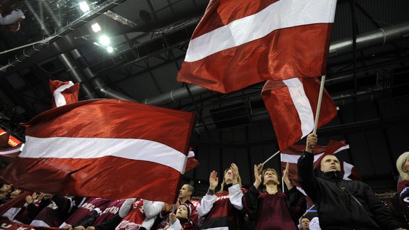 OS kvalifikācija hokejā: Latvija - Francija - 75