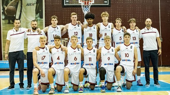 Latvijas basketbola izlase U-18 - 1