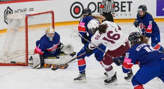 Latvijas hokejistes nespēj kvalificēties olimpiskajām spēlēm