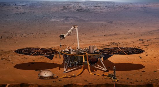 800 miljonus vērtā Marsa zonde 'InSight' briesmās