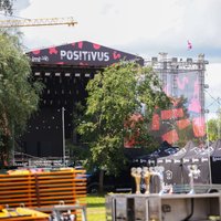 Foto: Lucavsalā iekārto "Positivus" teritoriju; gaidāmas nelielas izmaiņas