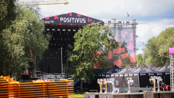 Positivus 2024: Festivāla teritorijas uzbūve