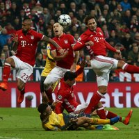 Madrides 'Real' un Minhenes 'Bayern' sasniedz UEFA Čempionu līgas ceturtdaļfinālu