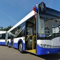 Rīgas satiksme получило 18 новых автобусов; два уже на маршрутах